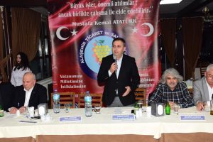 Alaşehir ESO Başkanı Ahmet KIYMIK Alaşehir TSO Başkanlığınca düzenlenen 