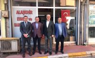 ALAŞEHİR KAYMAKAMI A. FARUK GÜNGÖR ALASEHIR ESO ZİYARETİ